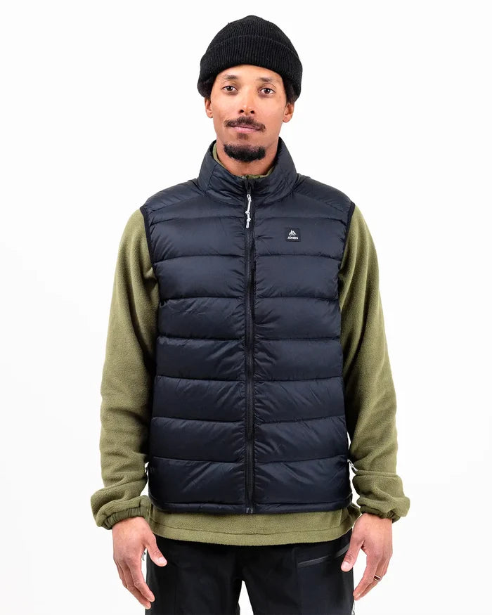 Re-Up Recycled Down Vest | Jones Re-Up Recycled Down Vest Jones Snowboards High Performance 7630949117519 J.26.JKM.VES.BK.1XS.1