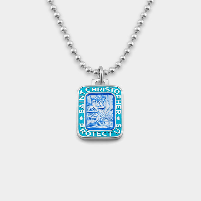 Rectangle - Denim Blue / Teal