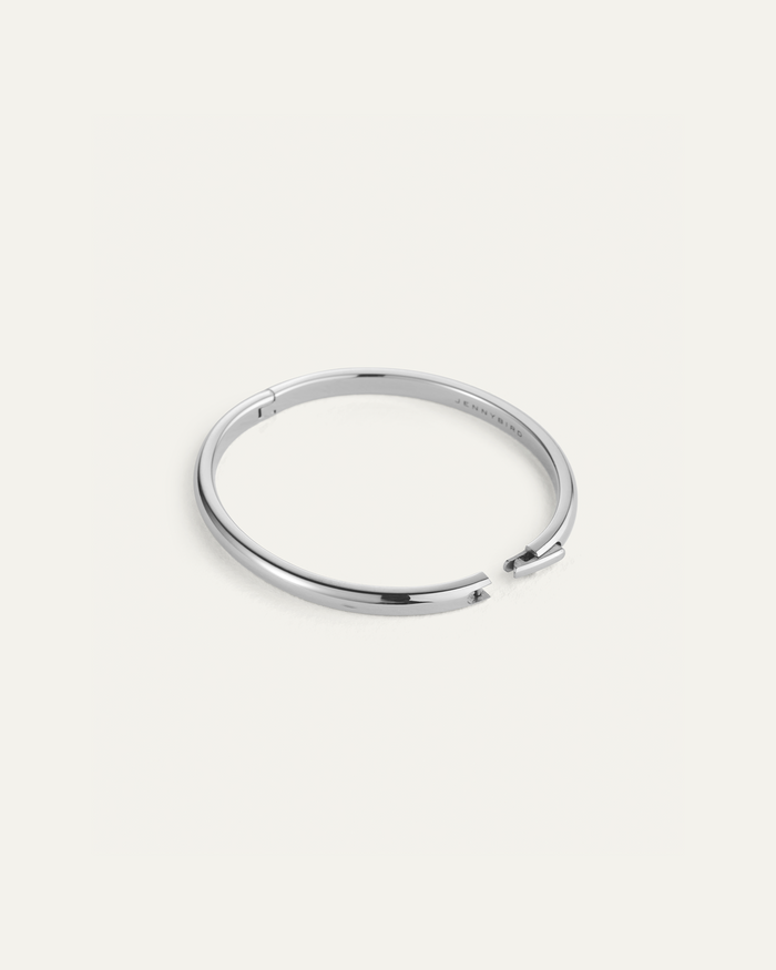 JENNY BIRD Waterproof Remi Bangle Silver Bangle For Women