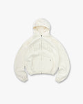 Represent Owners Club Zip Through Hoodie - Chalk
