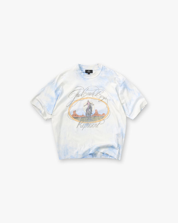 Represent_x_Beach_Boys_Script_T-Shirt_-_Blue_Tie_Dye_01.jpg
