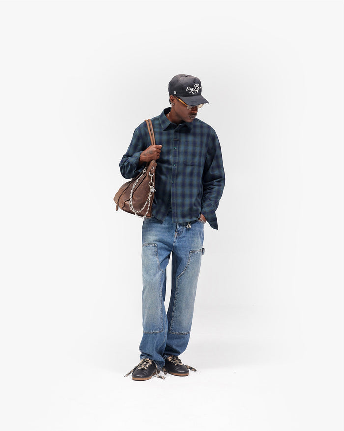 Resent Plaid Shirt - Dark Green
