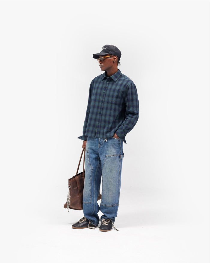 Resent Plaid Shirt - Dark Green
