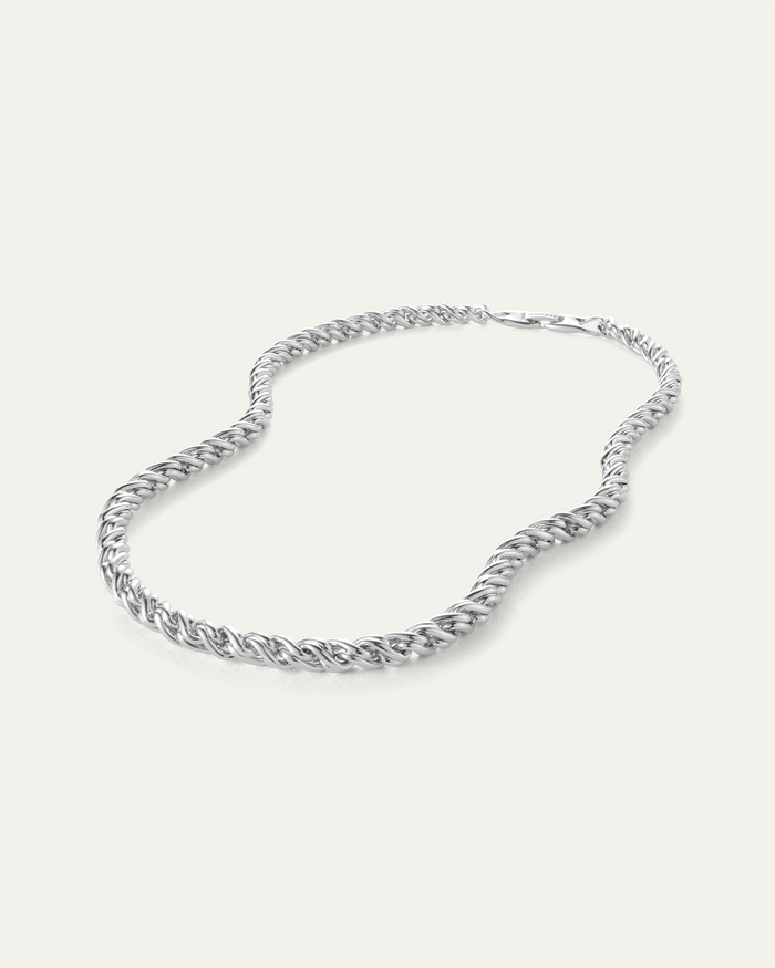 JENNY BIRD Rizzo Necklace Silver Necklace For Women
