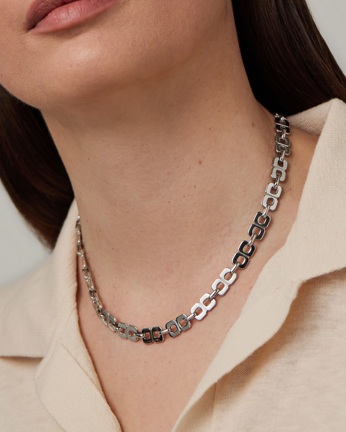 JENNY BIRD Waterproof Rome Chain Silver Chain For Women