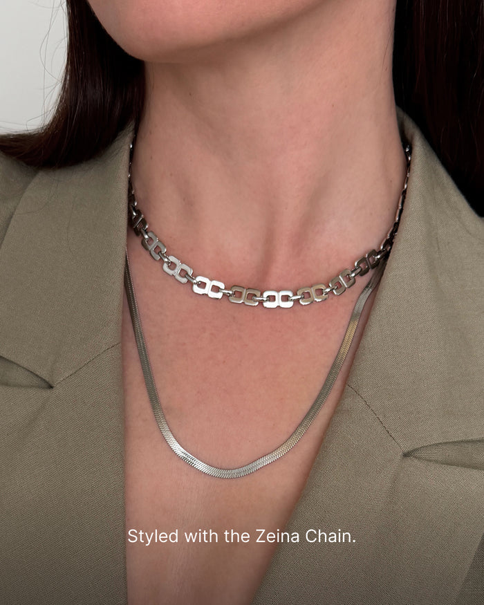 JENNY BIRD Waterproof Rome Chain Silver Chain For Women