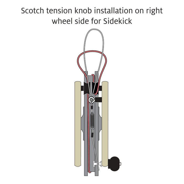 Scotch Tension Knob for Ladybug, Matchless, and Sidekick