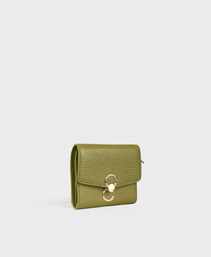 Double-C Wallet - Artichoke Wallets & Money Clips Cafuné