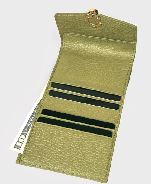 Double-C Wallet - Artichoke Wallets & Money Clips Cafuné