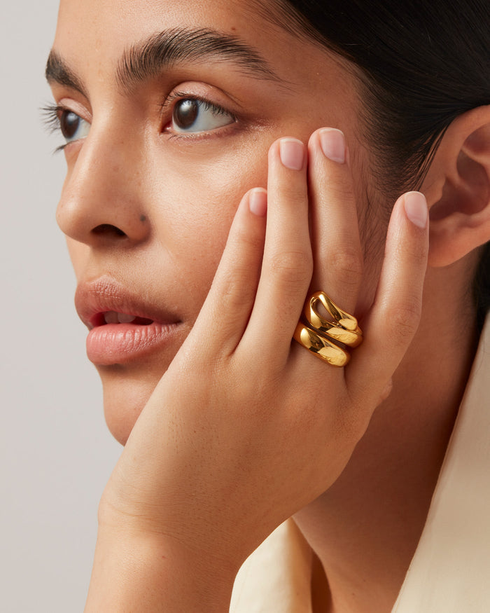 JENNY BIRD Waterproof S��es Ring Gold Ring For Women