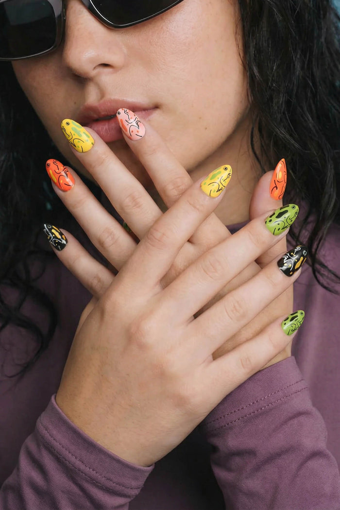 Frog Party - Press-on Nails By Lorien Stern