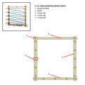 Sides for 4-1/2 Yard Warping Board