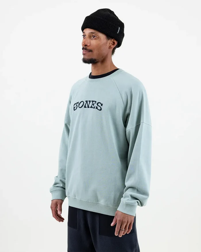 Sierra Organic Cotton Sweatshirt | Jones Sierra Organic Cotton Sweatshirt Jones Snowboards High Performance