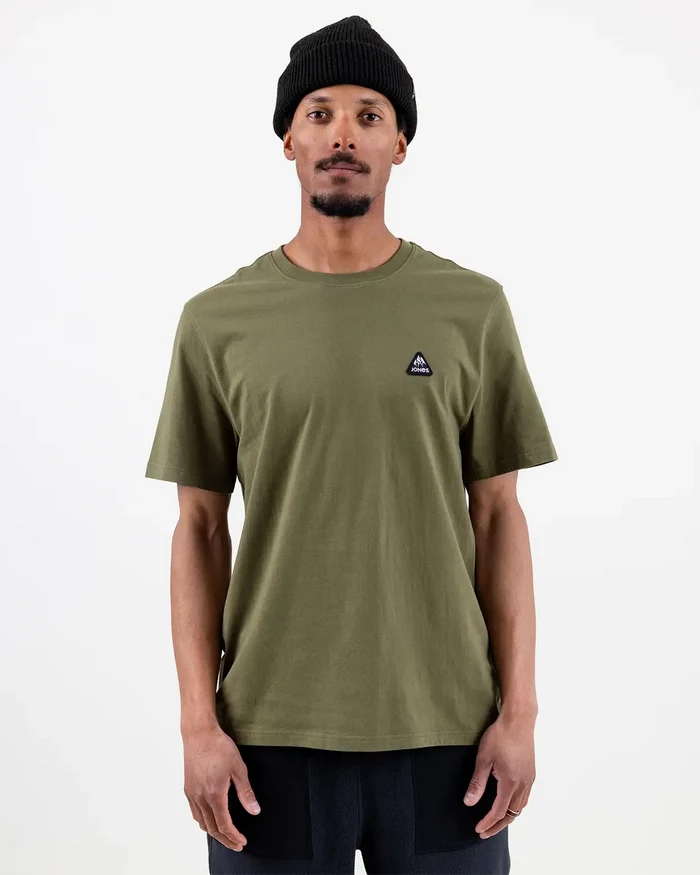 Sierra Organic Cotton Tee | Jones Sierra Organic Cotton Tee Jones Snowboards High Performance 7630949119841 J.26.TEM.SIT.GN.2S.1
