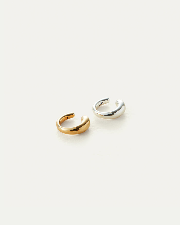 JENNY BIRD Sila Ear Cuff Set - Small Two Tone Ear Cuff For Women