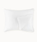 Silk Pillow Enhancer White on pillow