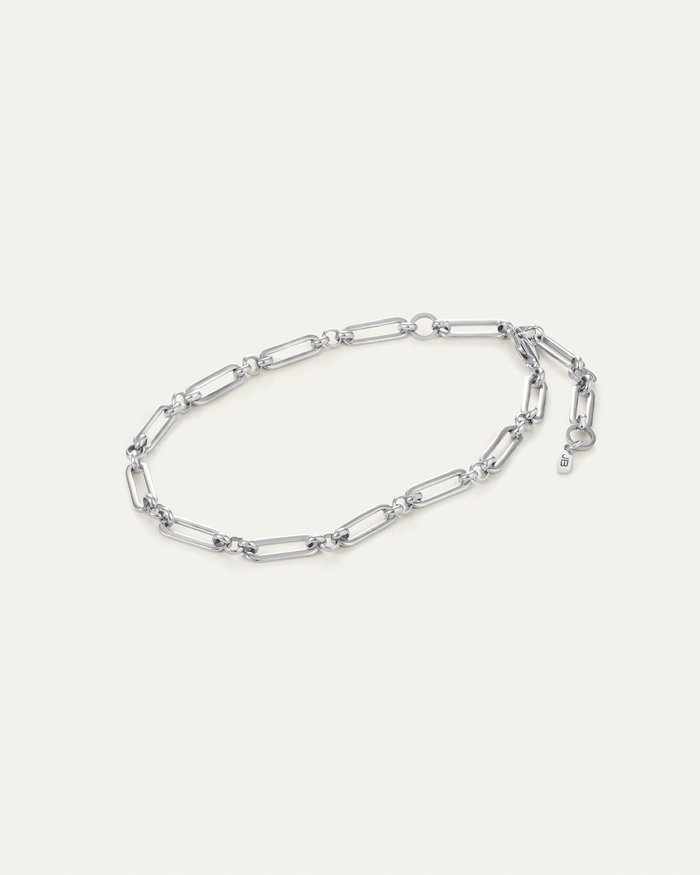 JENNY BIRD waterproof  Slim Mercer Anklet Silver Ankle For Women