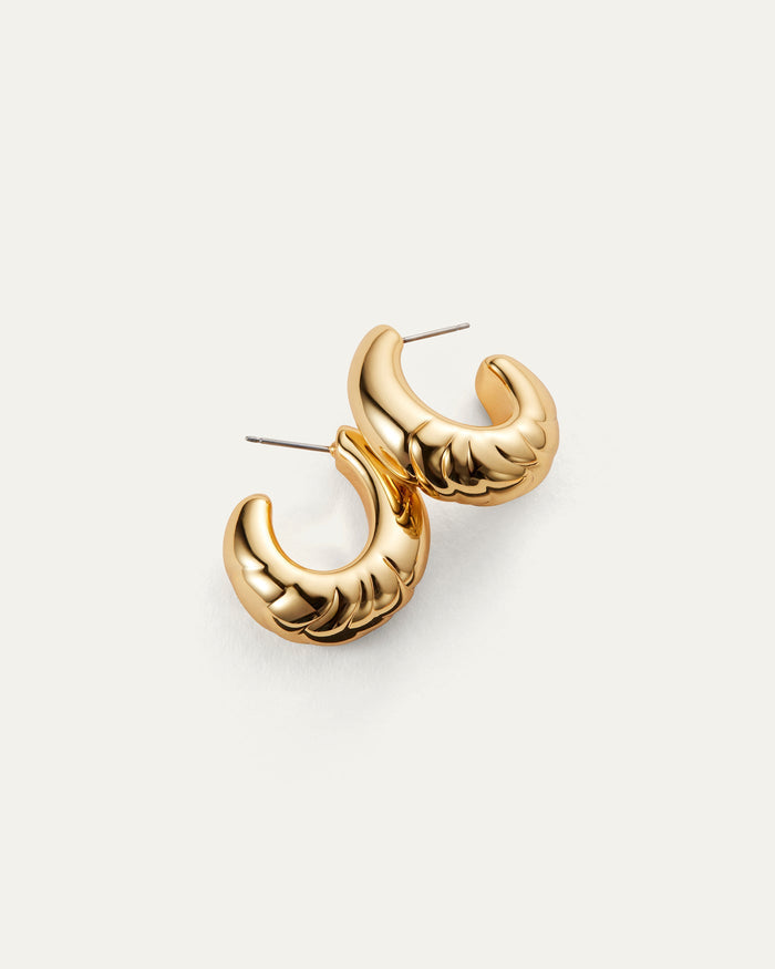 Slim Nelle Hoop Earrings