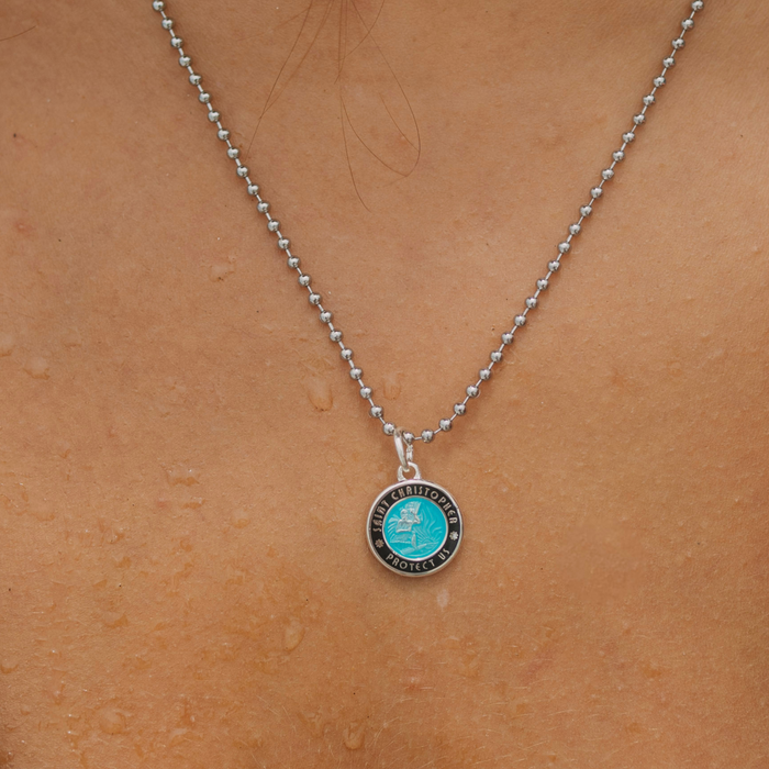 Small - Aqua / Black