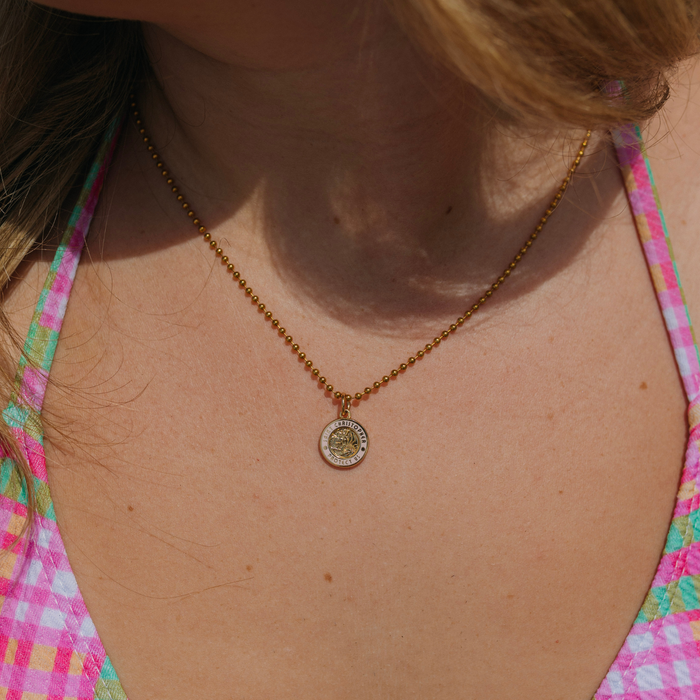 Small - Gold / Pink