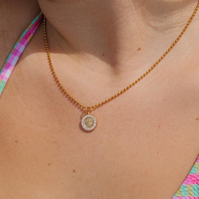Small - Gold / Pink