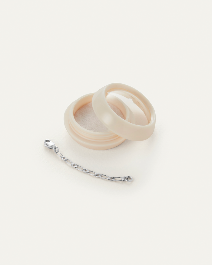 JENNY BIRD Small Chain Extender Silver Chain Extender For Women