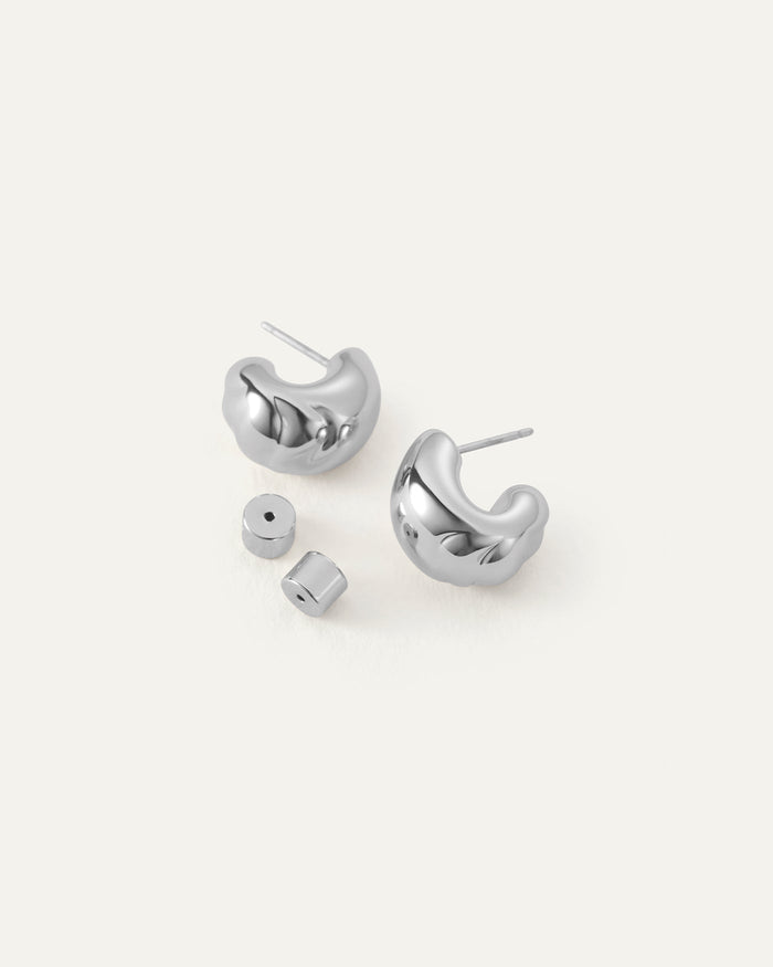 Small Nelle Hoop Earrings