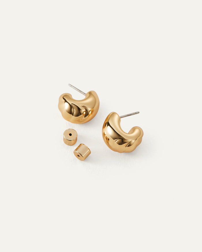 Small Nelle Hoop Earrings