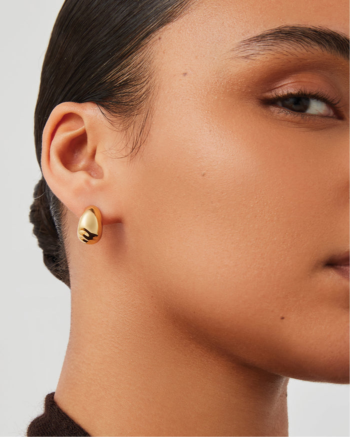 Small Nelle Hoop Earrings