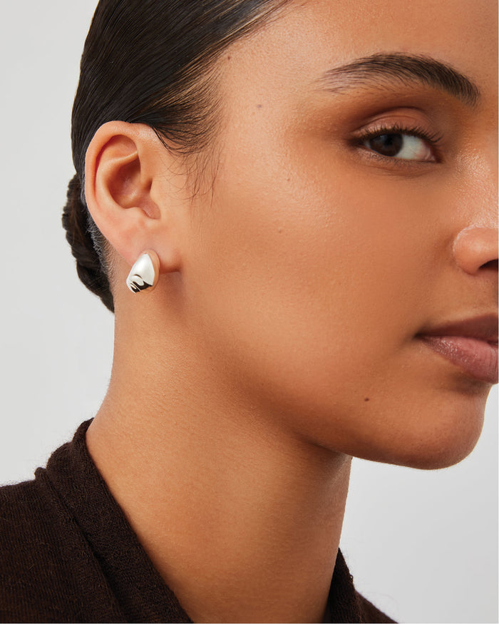 Small Nelle Hoop Earrings