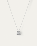 JENNY BIRD Small Sundra Pendant Necklace Silver Pendant Necklace For Women