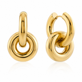 Solana Interlocking Hoop Earring