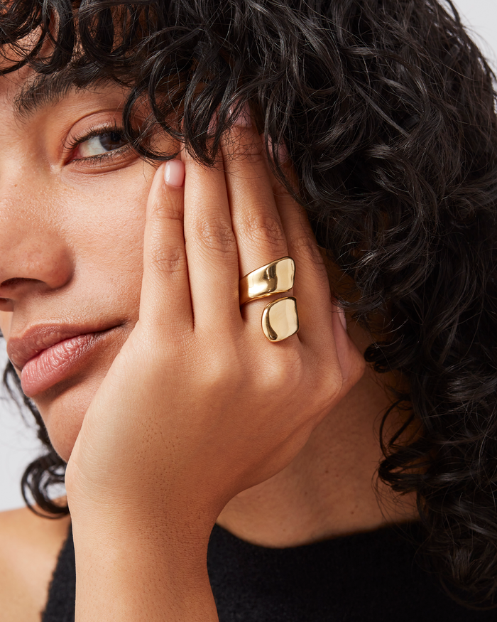 JENNY BIRD Waterproof Solene Ring Gold Ring For Women