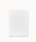 Soprano Embroidered Sateen Flat Sheet Pearl