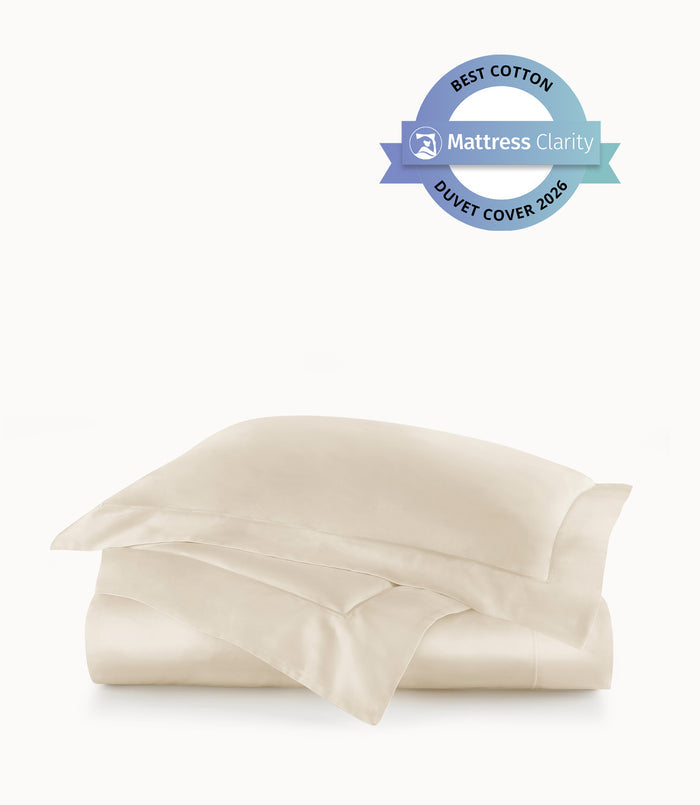 Soprano Sateen Duvet Cover, Linen