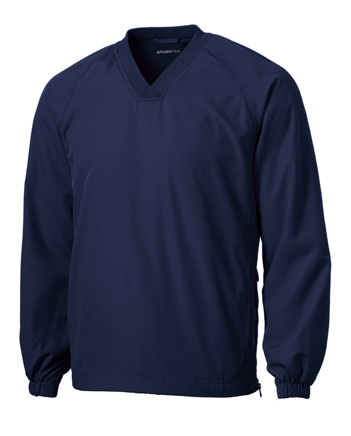 Sport-Tek JST72 V-Neck Raglan Wind Shirt