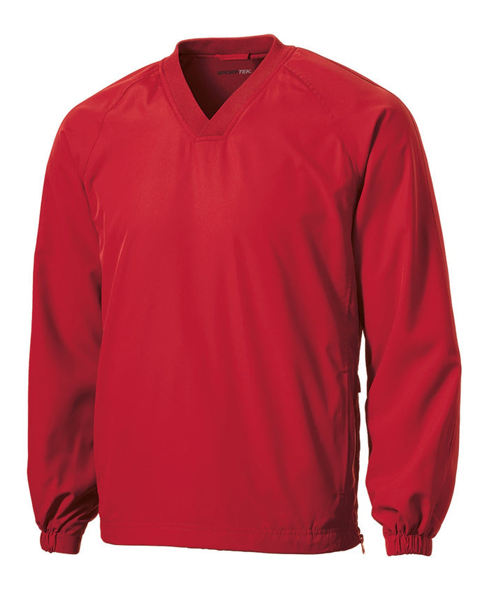 Sport-Tek JST72 V-Neck Raglan Wind Shirt
