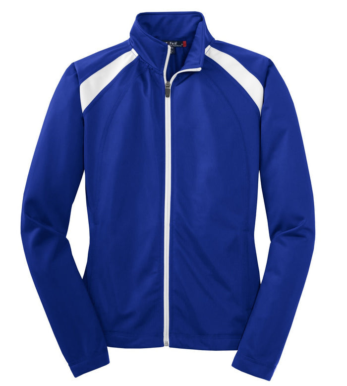 Sport-Tek LST90 Women's Tricot Track Jacket