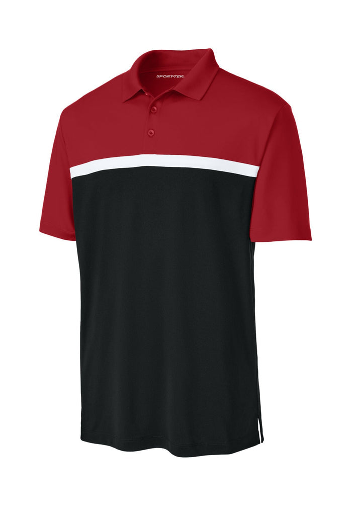 Sport-Tek ST741 UV Micropique Colorblock Polo