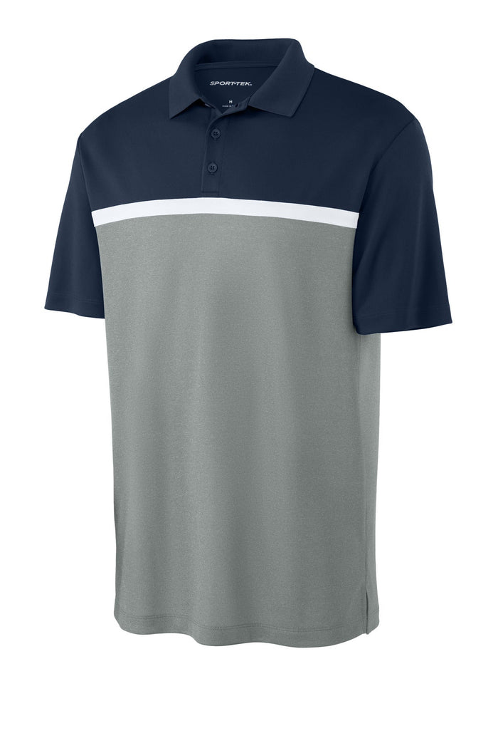 Sport-Tek ST741 UV Micropique Colorblock Polo