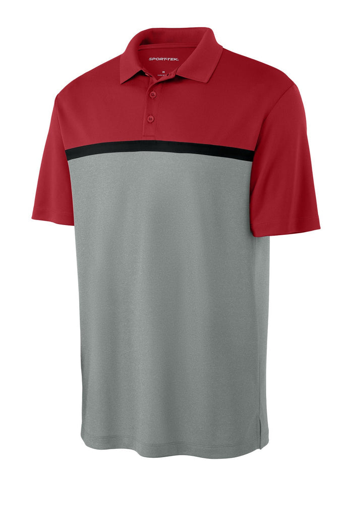 Sport-Tek ST741 UV Micropique Colorblock Polo