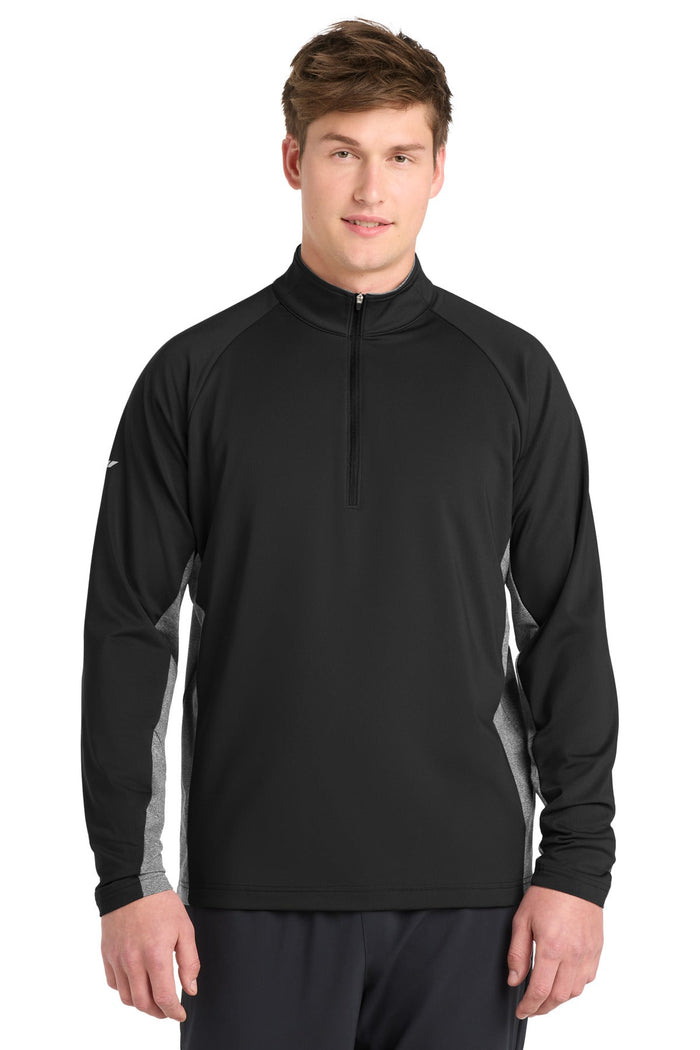Sport-Tek ST854 Sport-Wick Stretch Contrast 1/4-Zip Pullover
