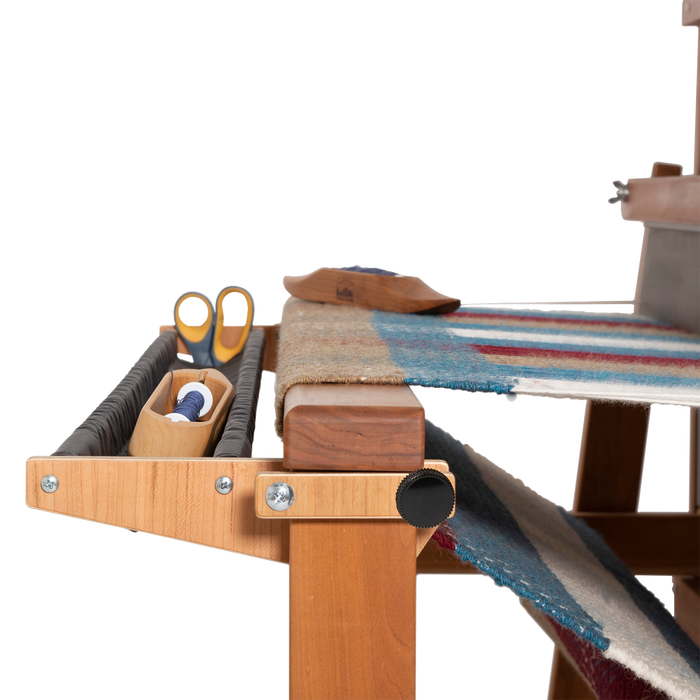cherry trap on Standard Floor Loom