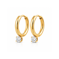 Studded Mini Hoop Earring