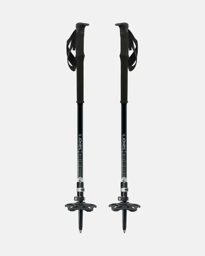 Talon Splitboard Poles | Jones Talon Splitboard Poles Jones Snowboards High Performance 7630463492390 J.25.PLN.TAL.GY.135.1