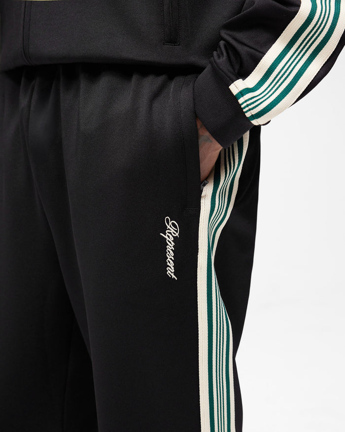 Taped Track Pant - Jet Black