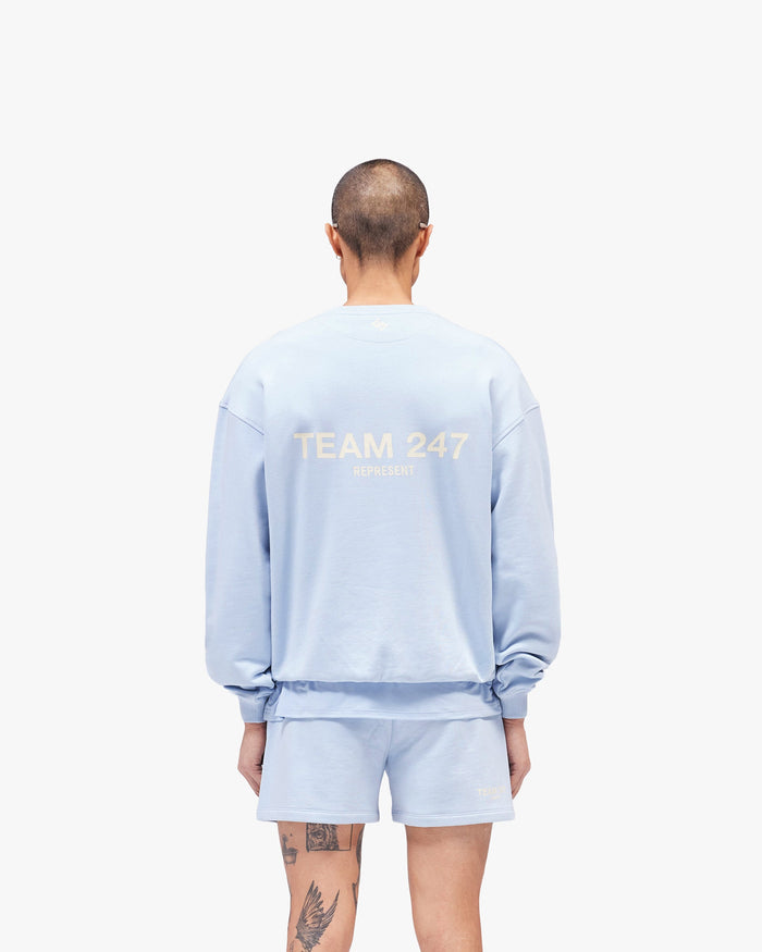 Team 247 Oversized Crew - Glacier