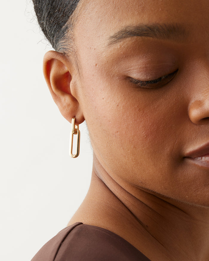 JENNY BIRD Teeni Detachable Link Earrings Gold Earrings For Women