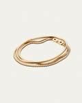 JENNY BIRD Waterproof Textured Anklet Stack Gold Anklet Stack For Women