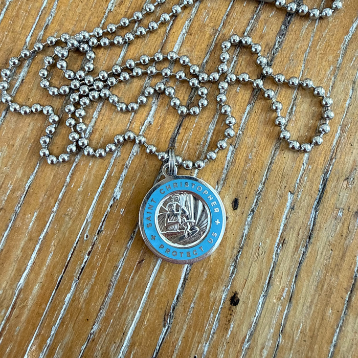 The Imperfect Archive  - Medium Silver / Baby Blue